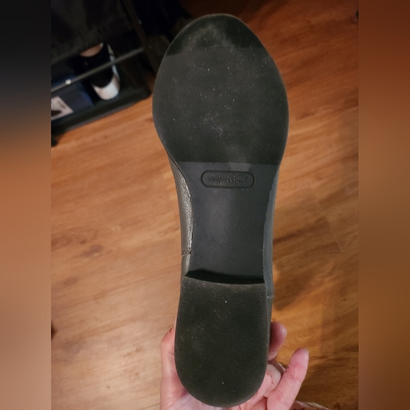 Comfortview Gray Leather Boots Extra Wide Calf - Picture 5 of 7